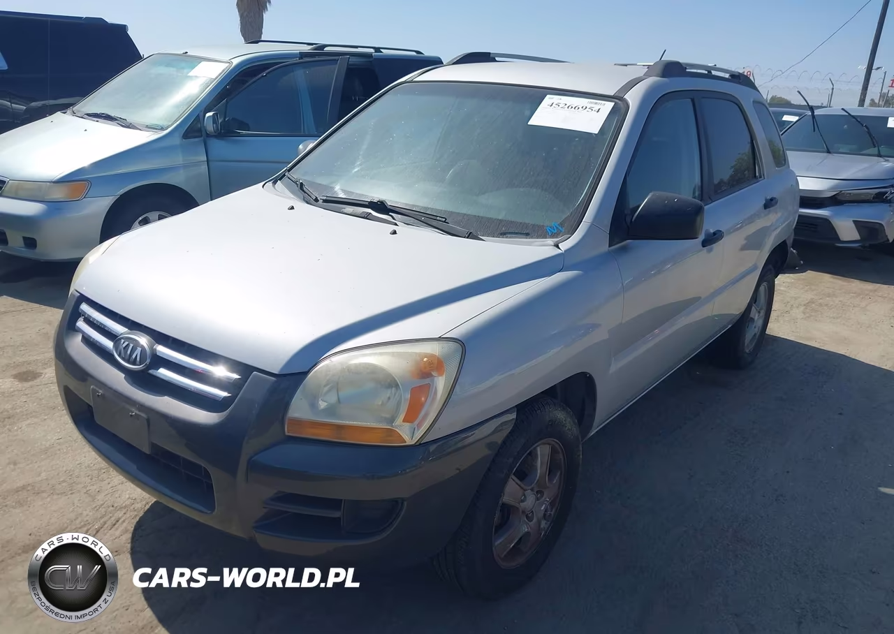 2007 Kia Sportage Lx VIN:KNDJF724377309443 - 2