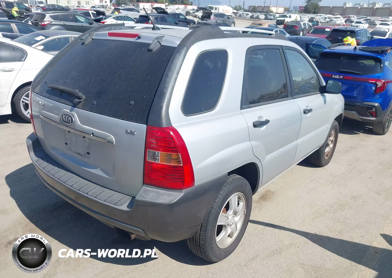 2007 Kia Sportage Lx VIN:KNDJF724377309443 - 4
