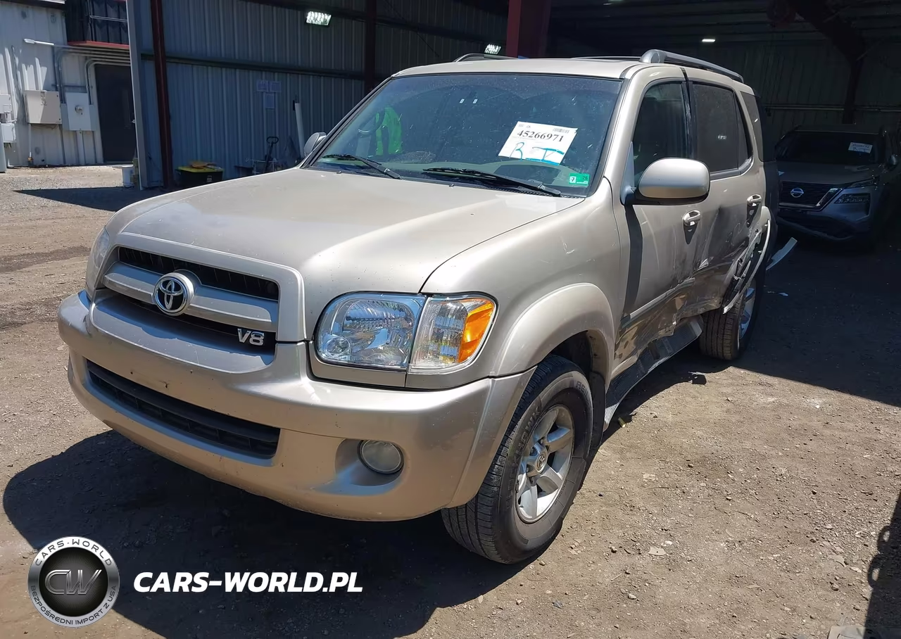 2007 Toyota Sequoia Sr5 V8 VIN:5TDBT44A67S292125 - 2