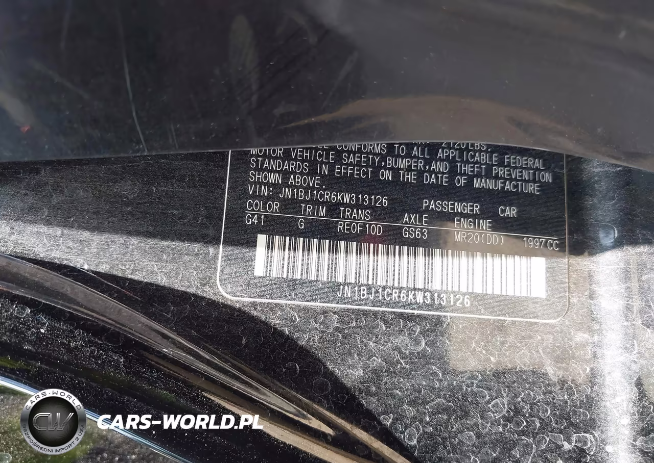 2019 Nissan Rogue Sport Sv VIN:JN1BJ1CR6KW313126 - 9