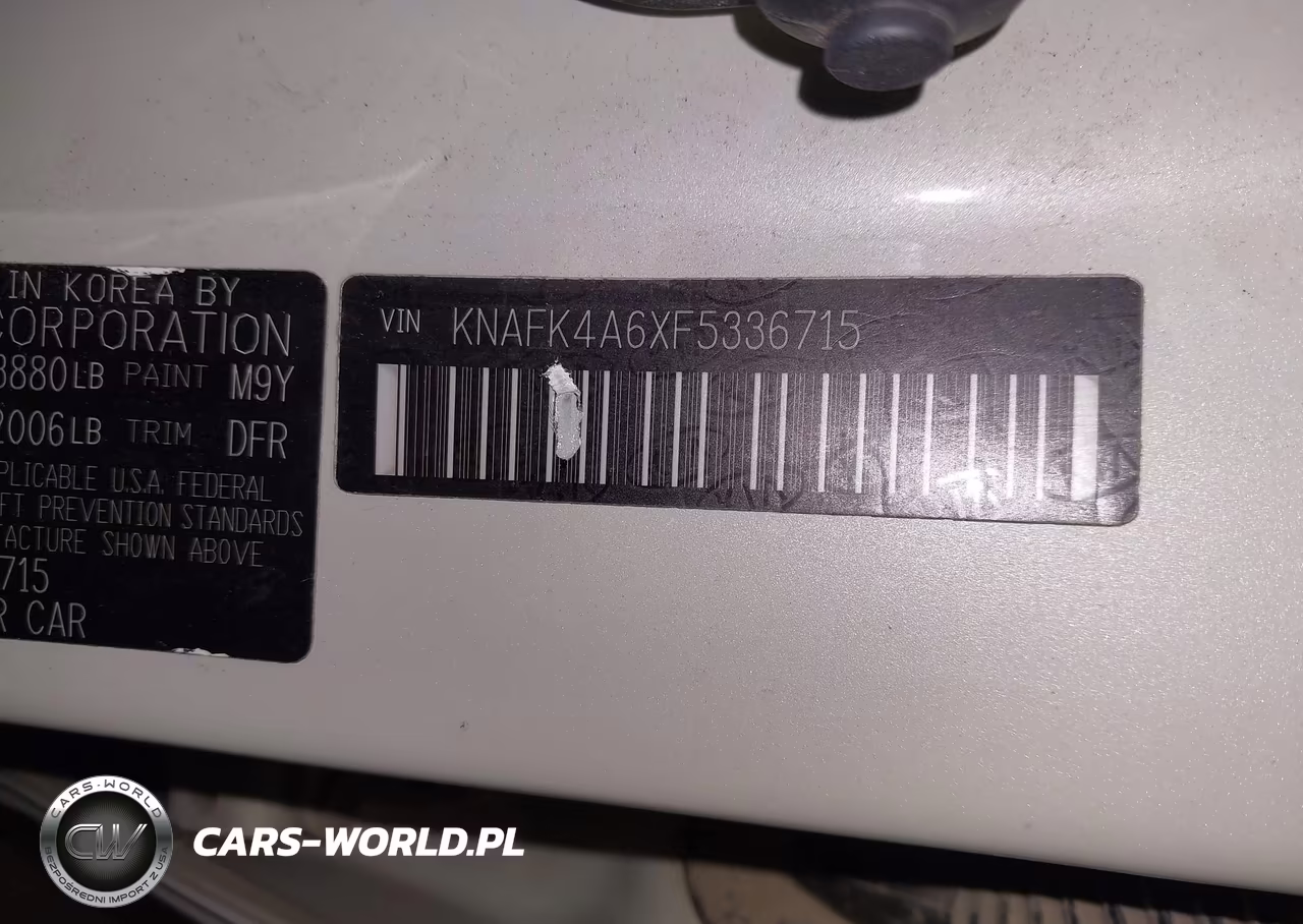 2015 Kia Forte Lx VIN:KNAFK4A6XF5336715 - 9