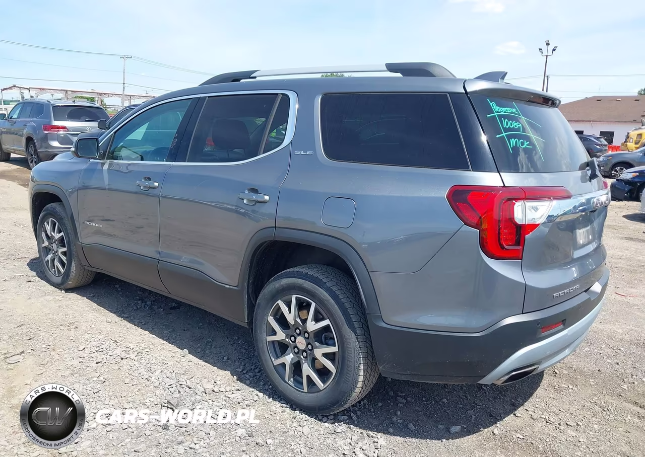 2021 GMC Acadia Awd Sle VIN:1GKKNRLS9MZ134751 - 3