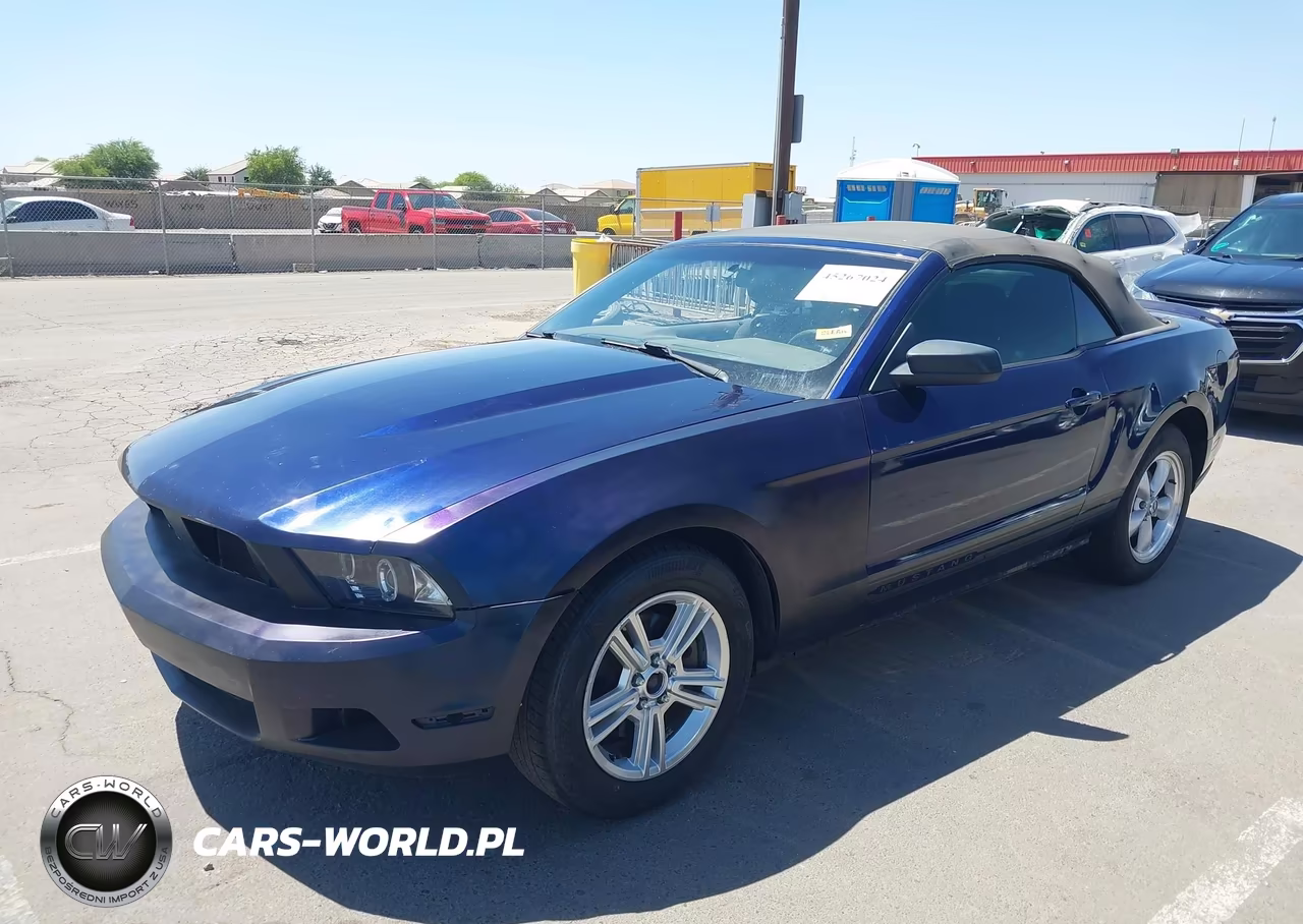 2012 Ford Mustang V6 VIN:1ZVBP8EM9C5270315 - 2