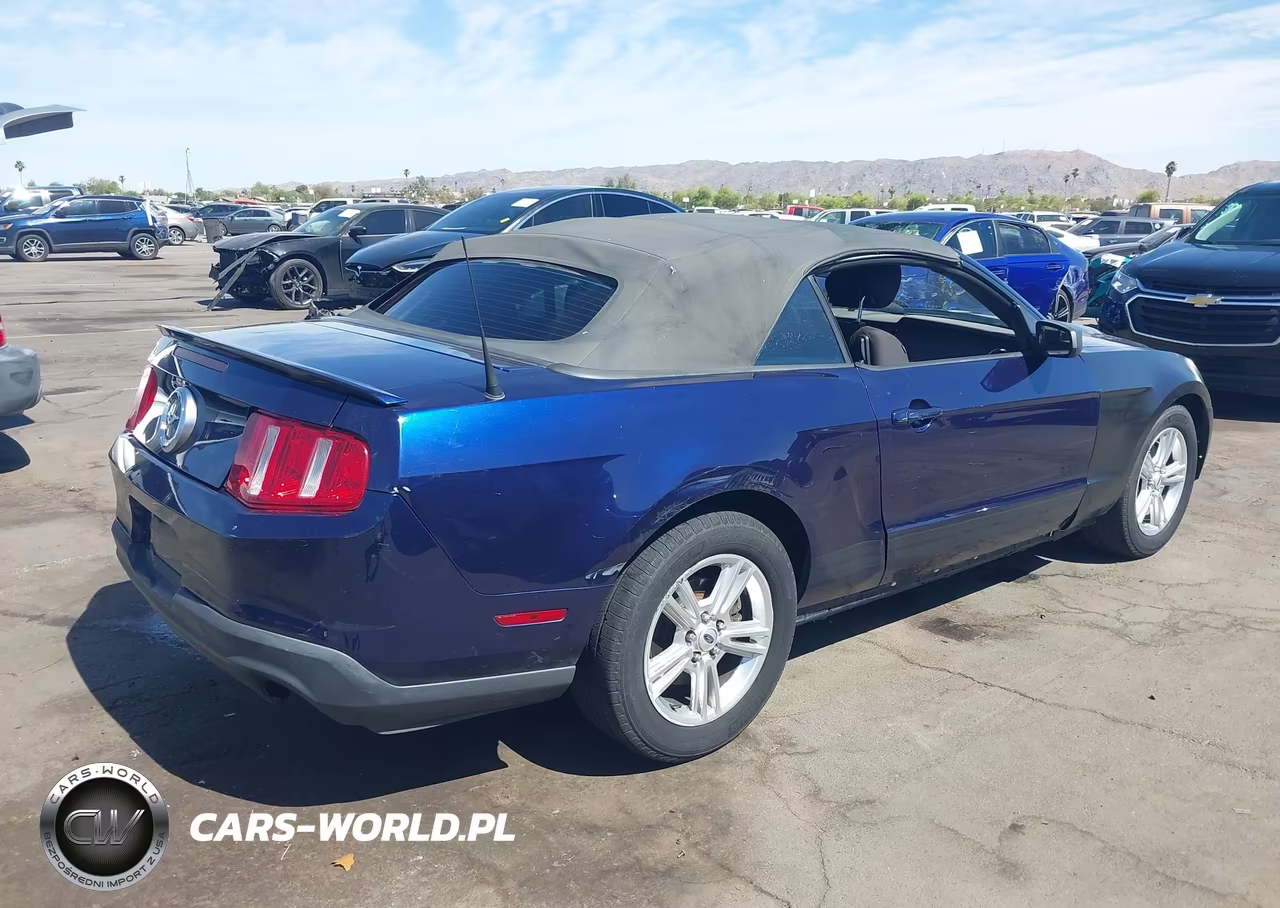 2012 Ford Mustang V6 VIN:1ZVBP8EM9C5270315 - 4