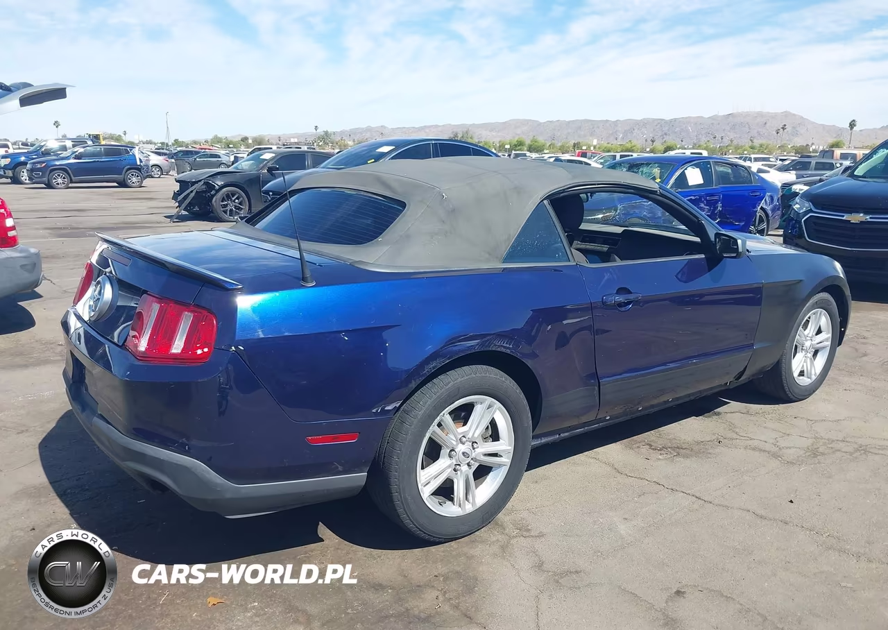 2012 Ford Mustang V6 VIN:1ZVBP8EM9C5270315 - 6