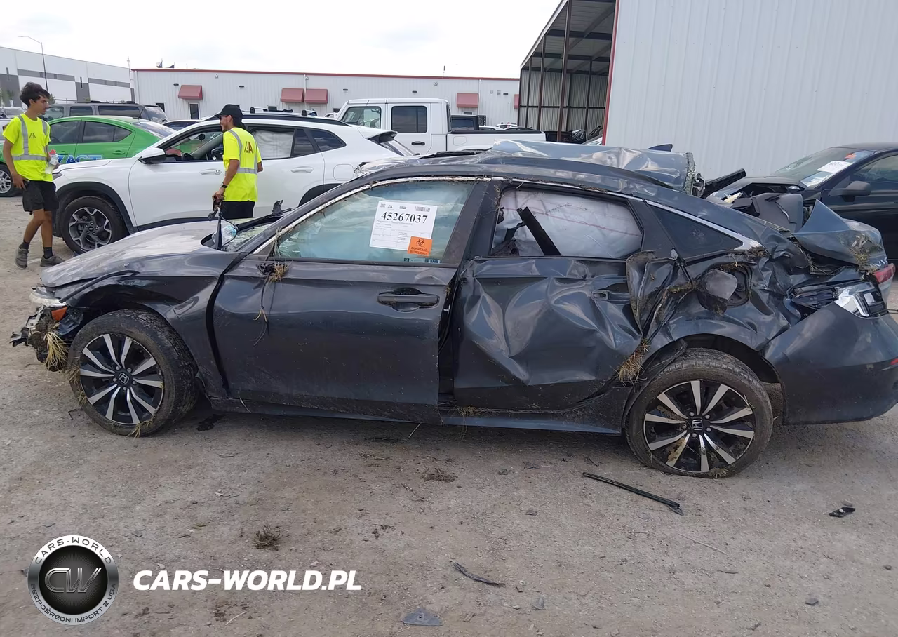 2022 Honda Civic Ex VIN:JHMFE1F76NX007182 - 12