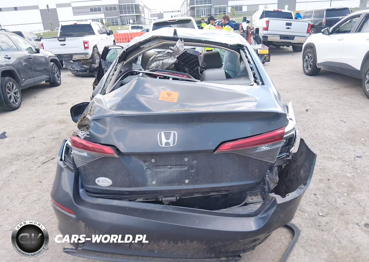 2022 Honda Civic Ex VIN:JHMFE1F76NX007182 - 14