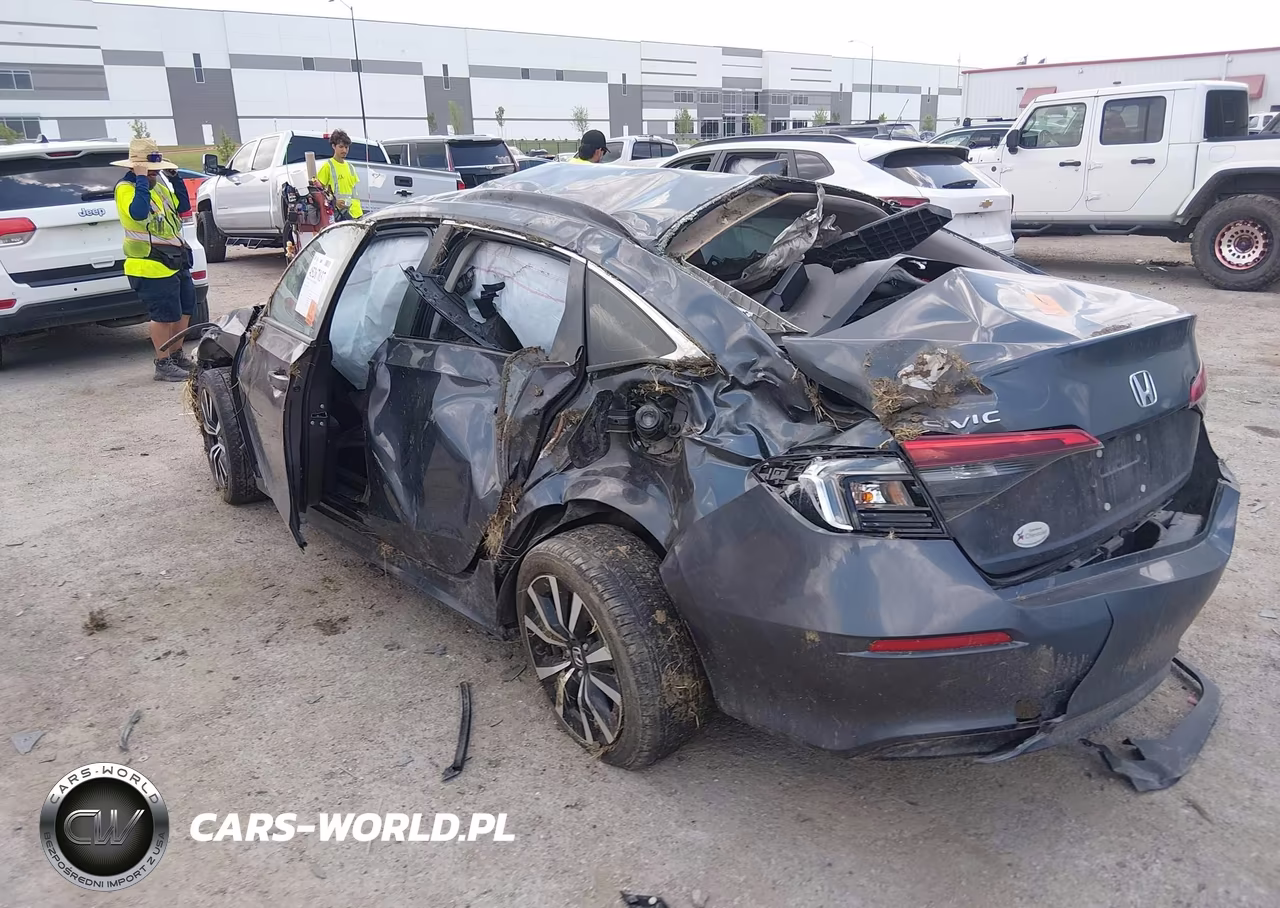 2022 Honda Civic Ex VIN:JHMFE1F76NX007182 - 3