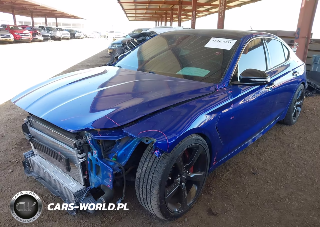 2020 Genesis G70 3.3T Rwd VIN:KMTG34LE1LU049128 - 2