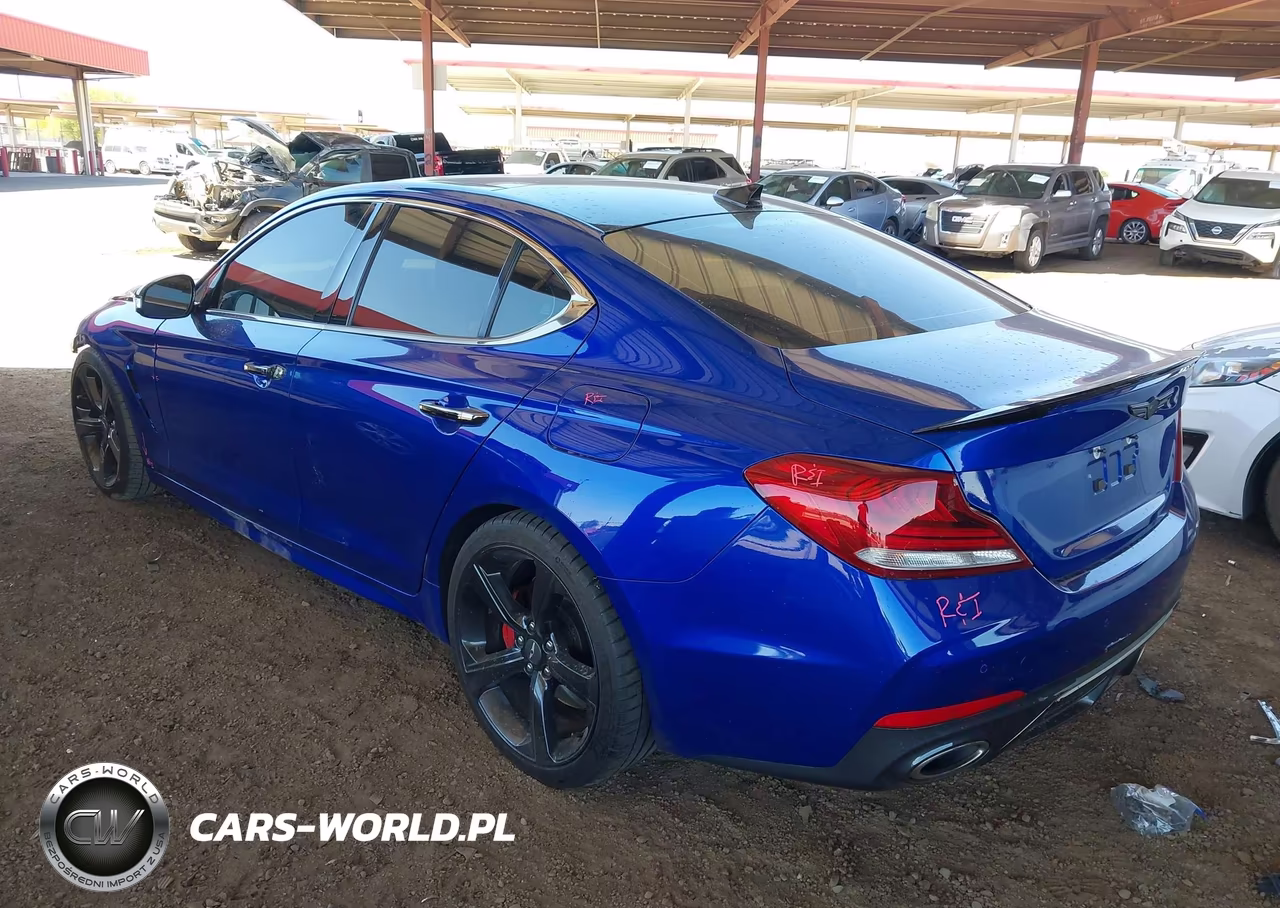 2020 Genesis G70 3.3T Rwd VIN:KMTG34LE1LU049128 - 3