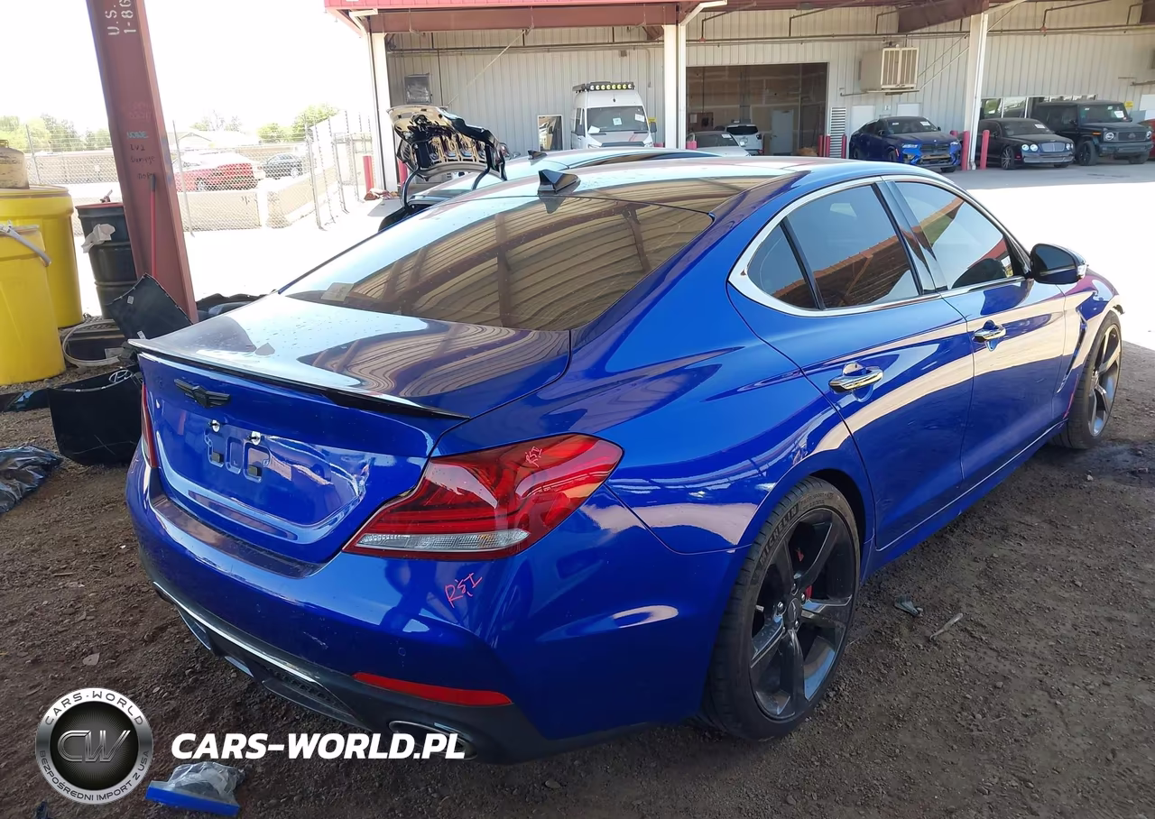 2020 Genesis G70 3.3T Rwd VIN:KMTG34LE1LU049128 - 4