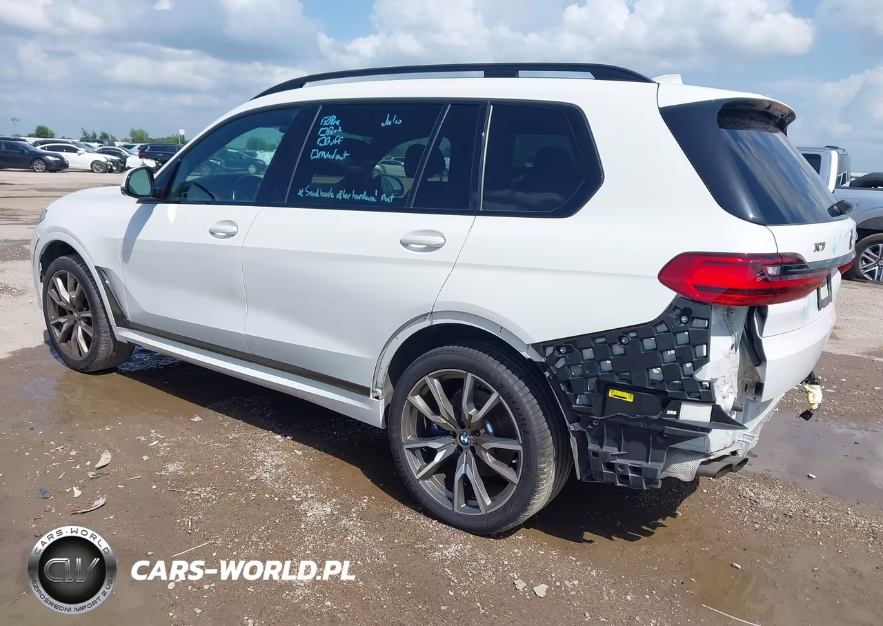 2021 BMW X7 M50I VIN:5UXCX6C08M9F47561 - 3