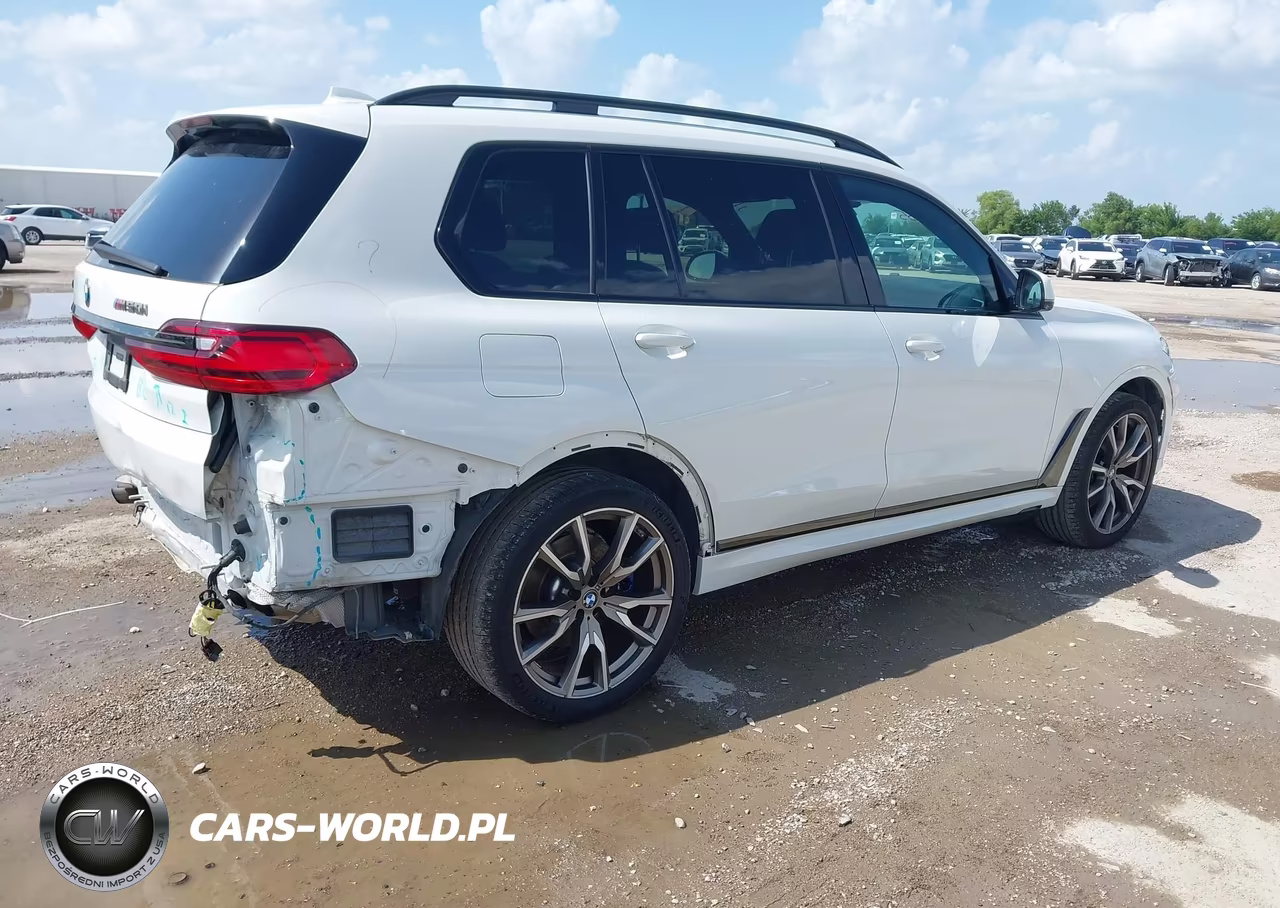 2021 BMW X7 M50I VIN:5UXCX6C08M9F47561 - 4