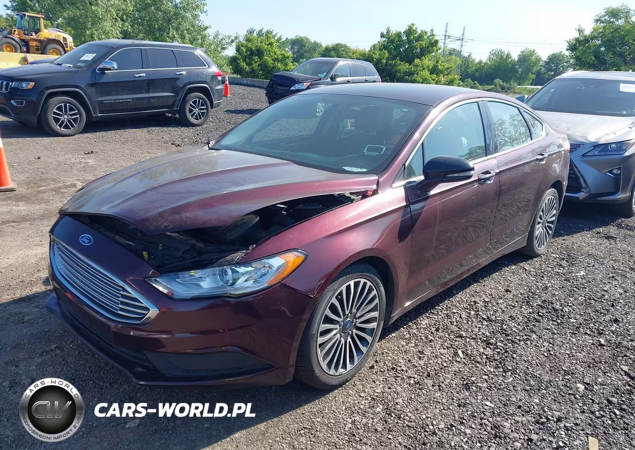 2018 Ford Fusion Se VIN:3FA6P0HD8JR144495 - 2