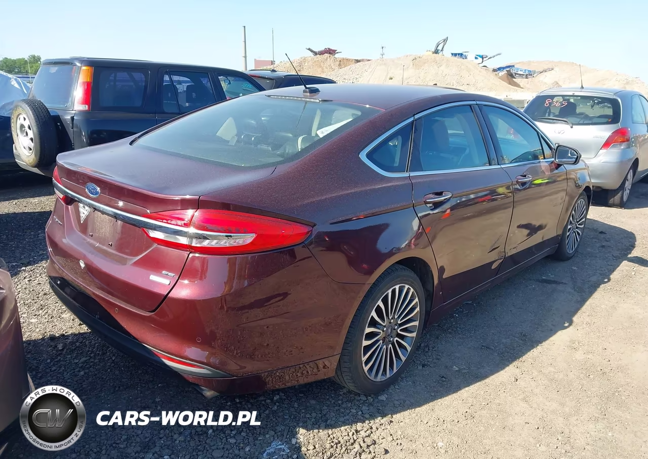 2018 Ford Fusion Se VIN:3FA6P0HD8JR144495 - 4