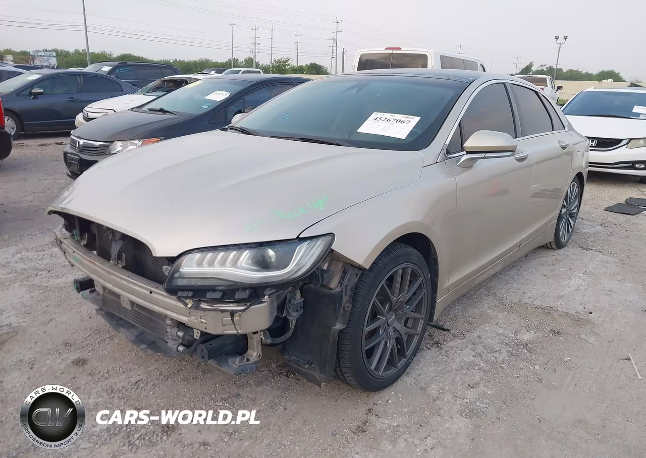 2017 Lincoln Mkz Hybrid Reserve VIN:3LN6L5MU1HR654945 - 2