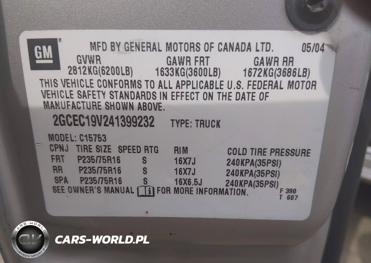 2004 Chevrolet Silverado 1500 Ls VIN:2GCEC19V241399232 - 9