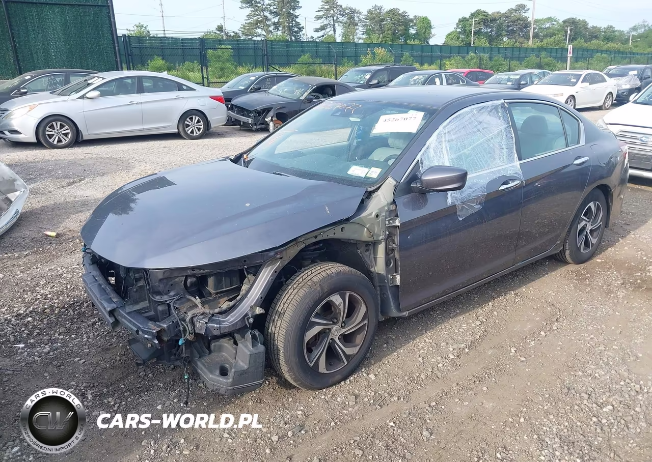 2016 Honda Accord Lx VIN:1HGCR2F42GA021186 - 2