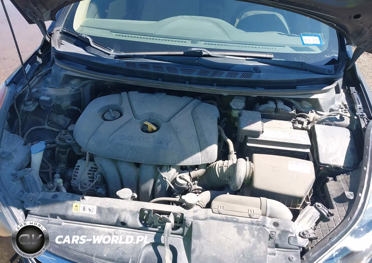 2013 Hyundai Elantra Gls VIN:KMHDH4AE9DU606788 - 10