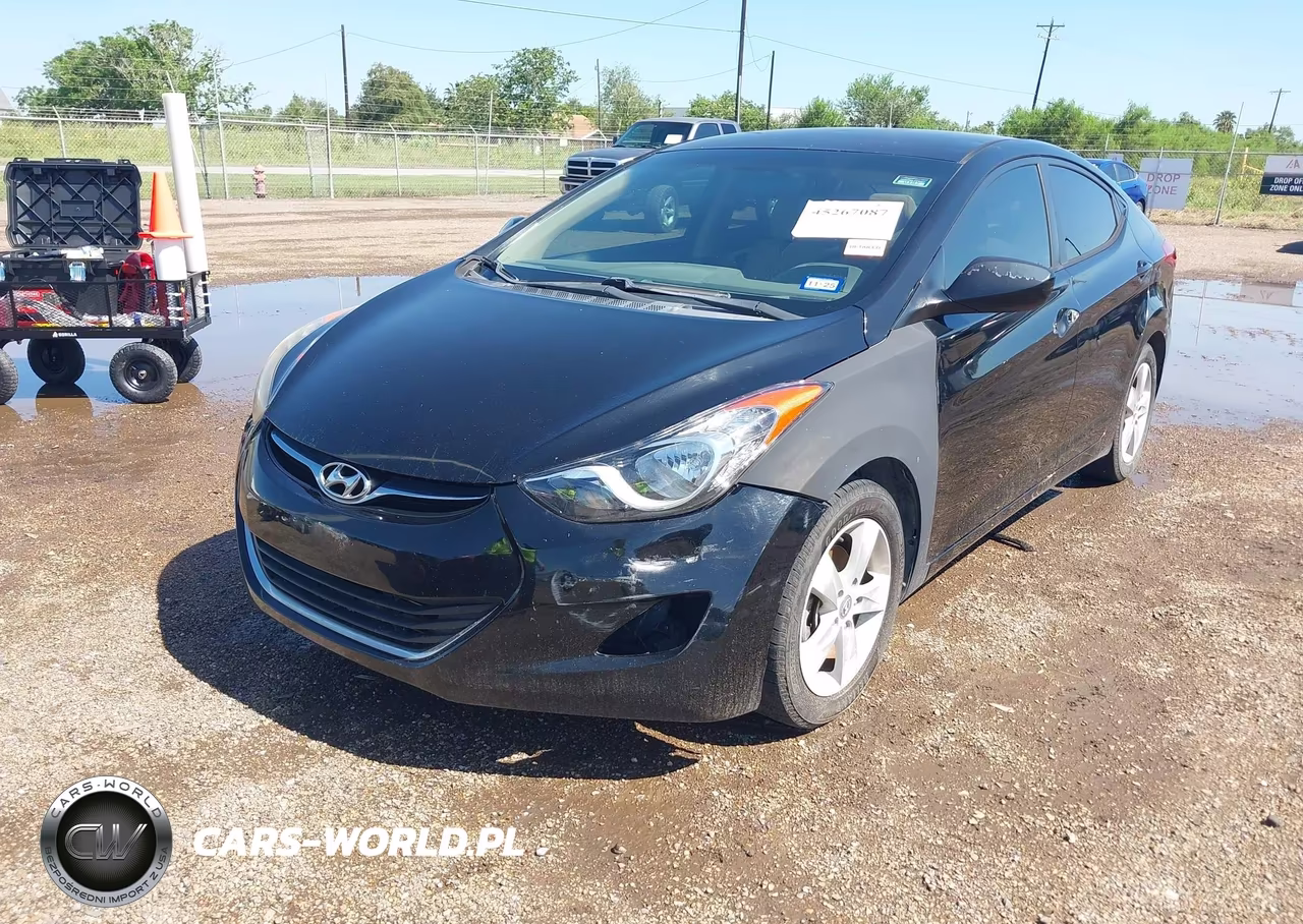 2013 Hyundai Elantra Gls VIN:KMHDH4AE9DU606788 - 6