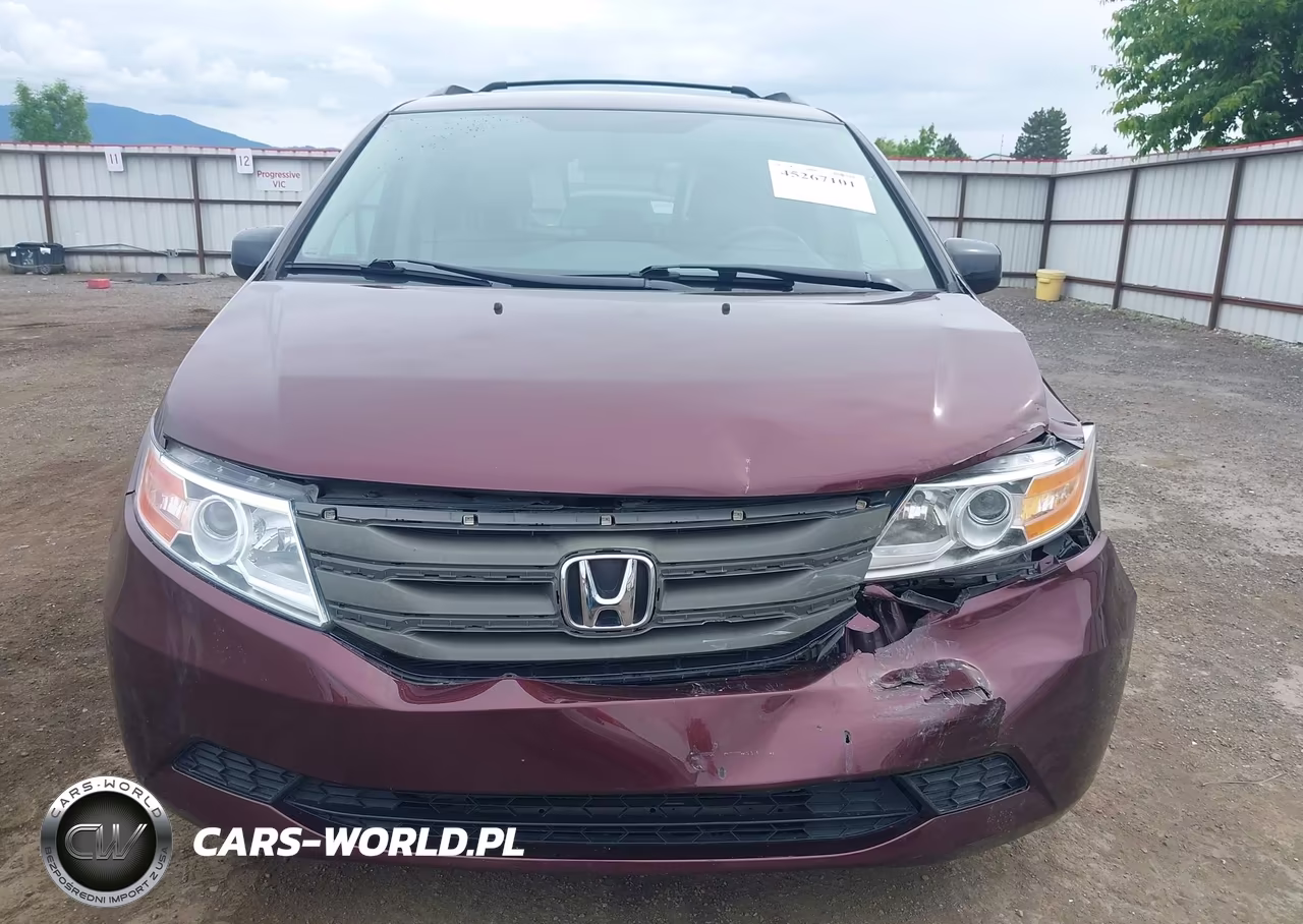 2013 Honda Odyssey Exl VIN:5FNRL5H60DB025671 - 13