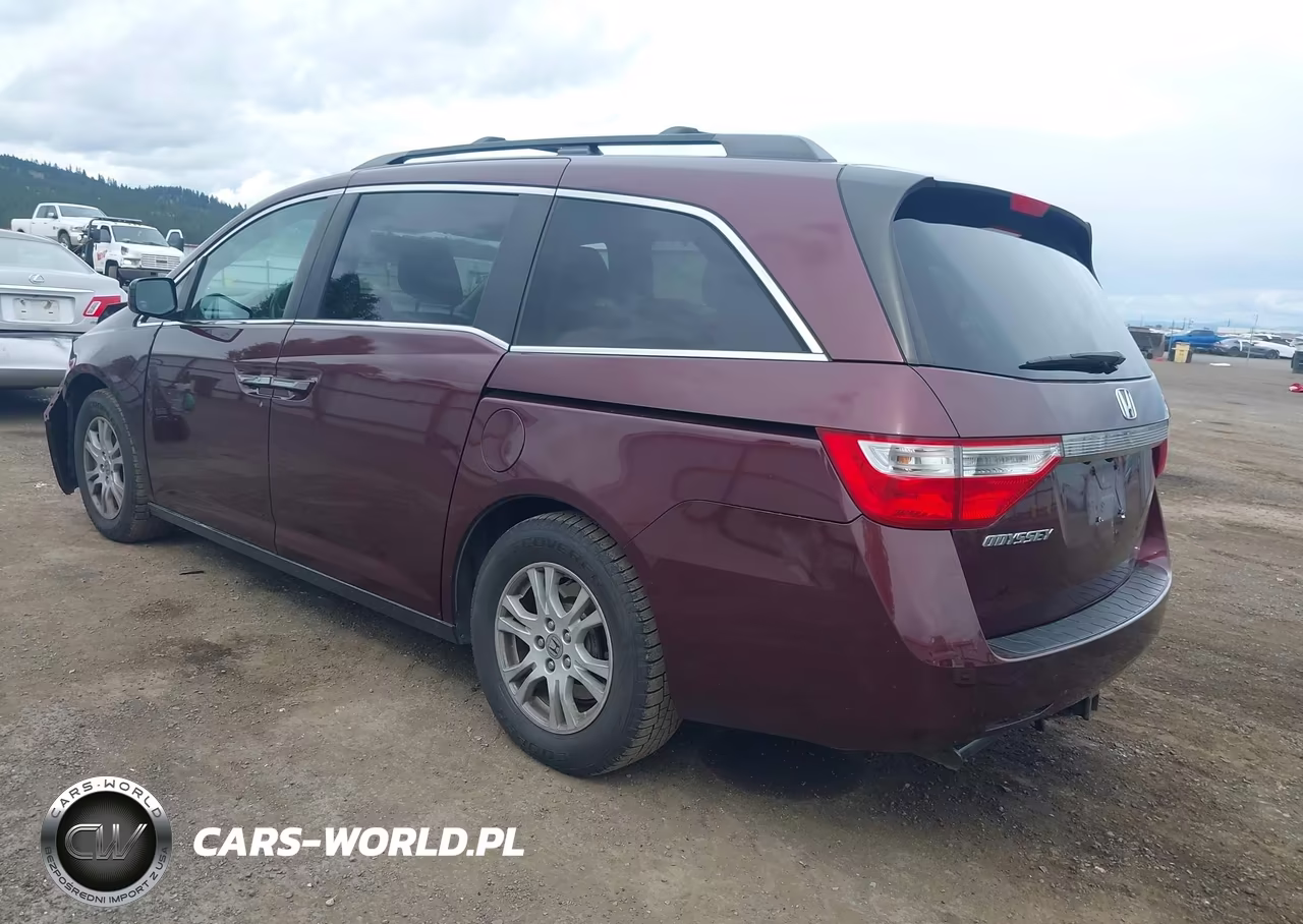 2013 Honda Odyssey Exl VIN:5FNRL5H60DB025671 - 3