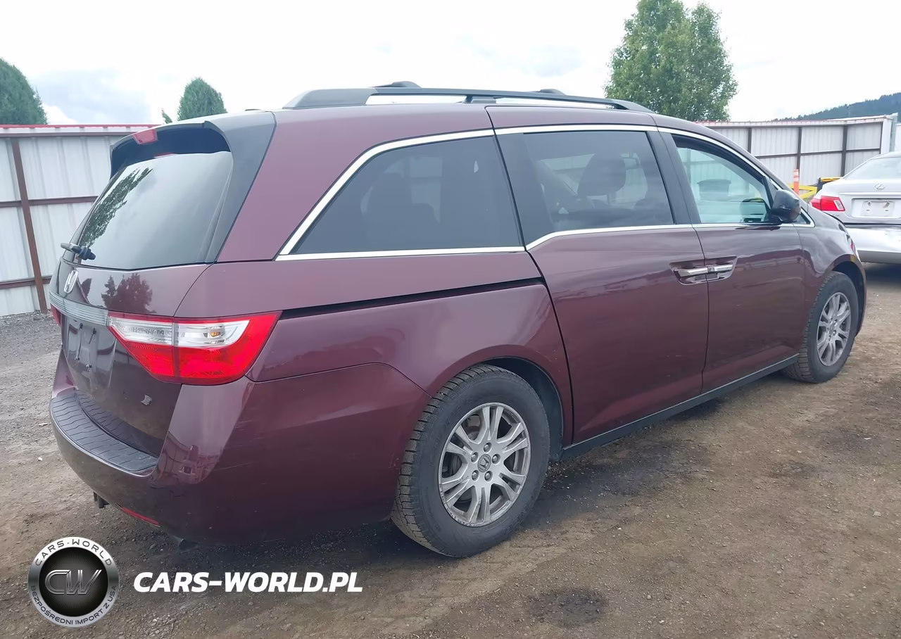 2013 Honda Odyssey Exl VIN:5FNRL5H60DB025671 - 4