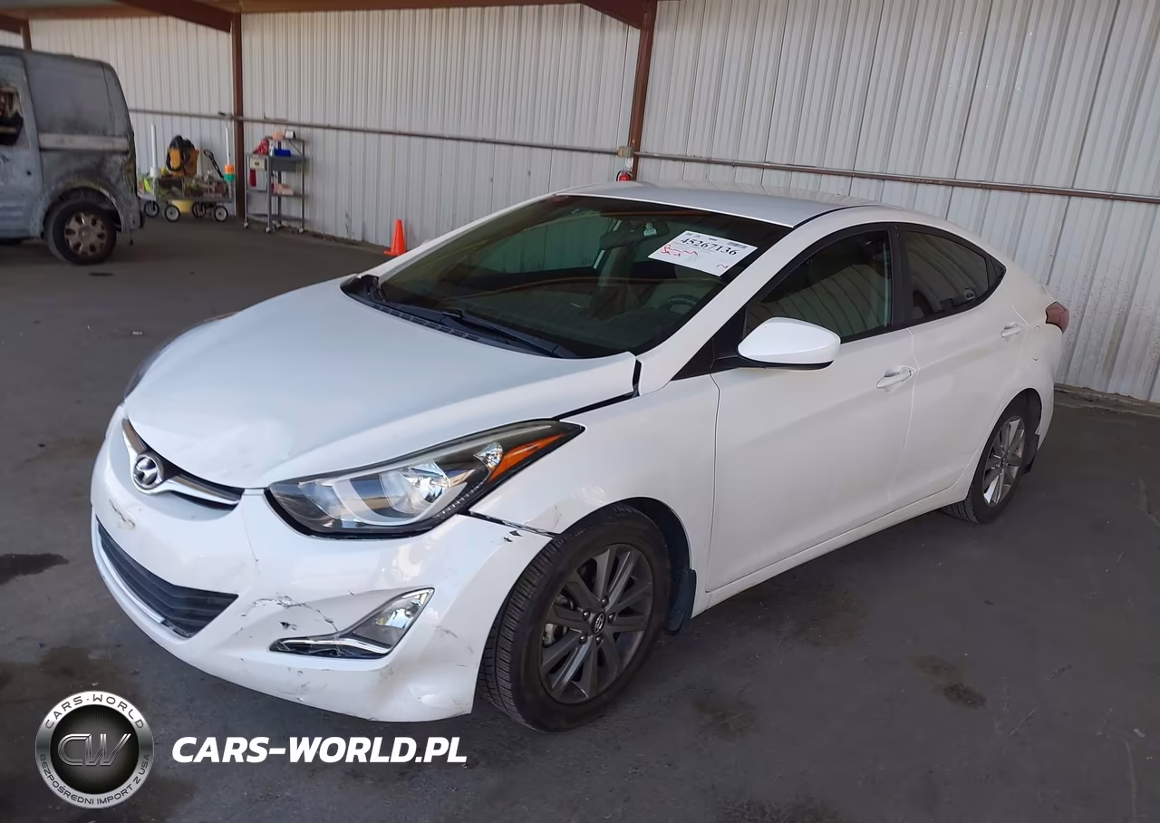 2015 Hyundai Elantra Se VIN:5NPDH4AE5FH617580 - 2