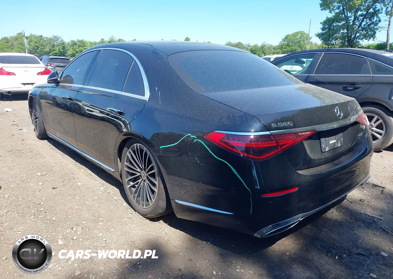 2022 Mercedes-Benz S 580 4Matic VIN:W1K6G7GB5NA132216 - 3