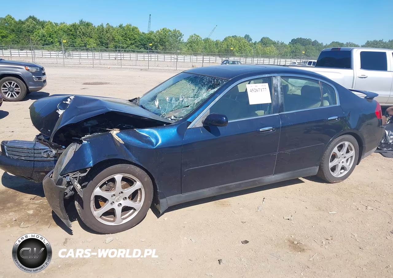 2004 Infiniti G35 VIN:JNKCV51E94M604293 - 2