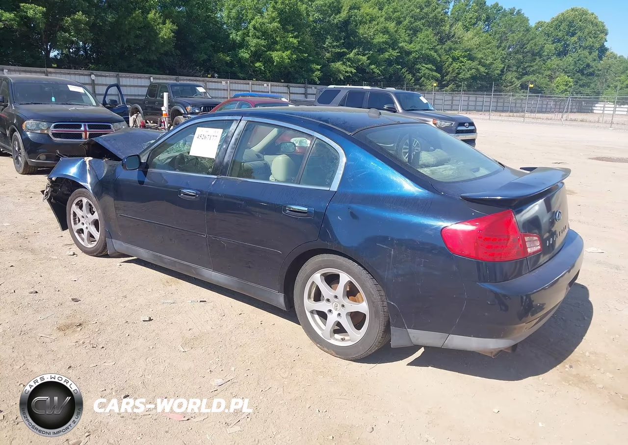 2004 Infiniti G35 VIN:JNKCV51E94M604293 - 3
