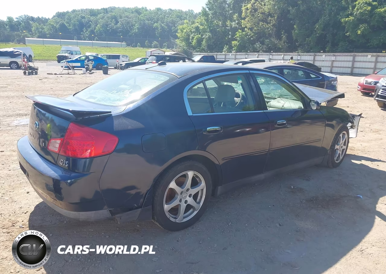 2004 Infiniti G35 VIN:JNKCV51E94M604293 - 4