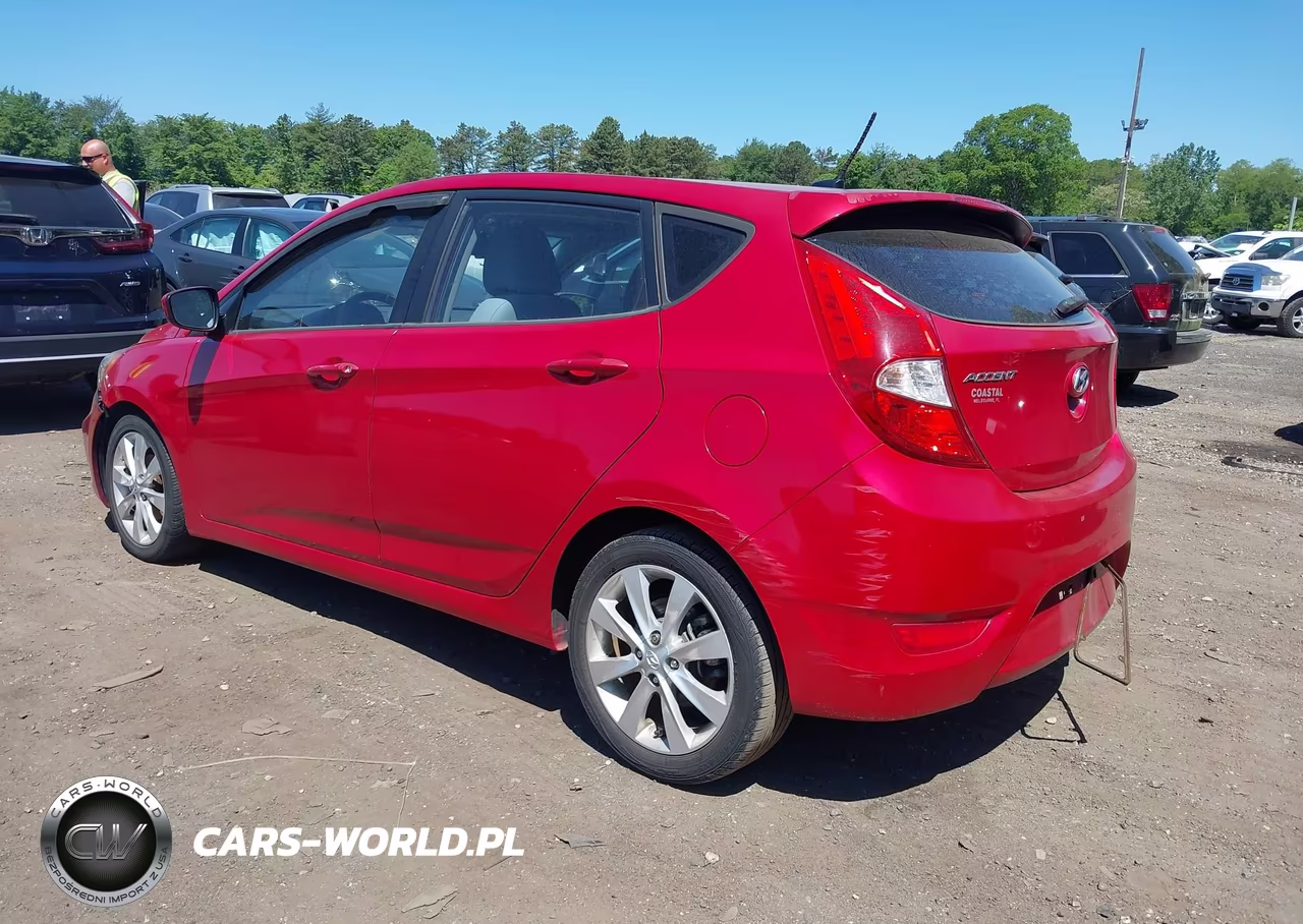 2012 Hyundai Accent Se VIN:KMHCU5AE7CU004645 - 3