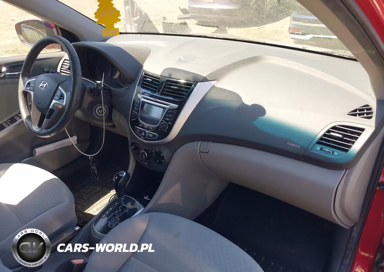 2012 Hyundai Accent Se VIN:KMHCU5AE7CU004645 - 5