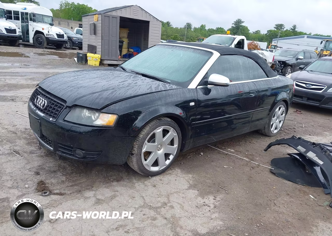 2004 Audi S4 VIN:WUARL48H04K900474 - 2