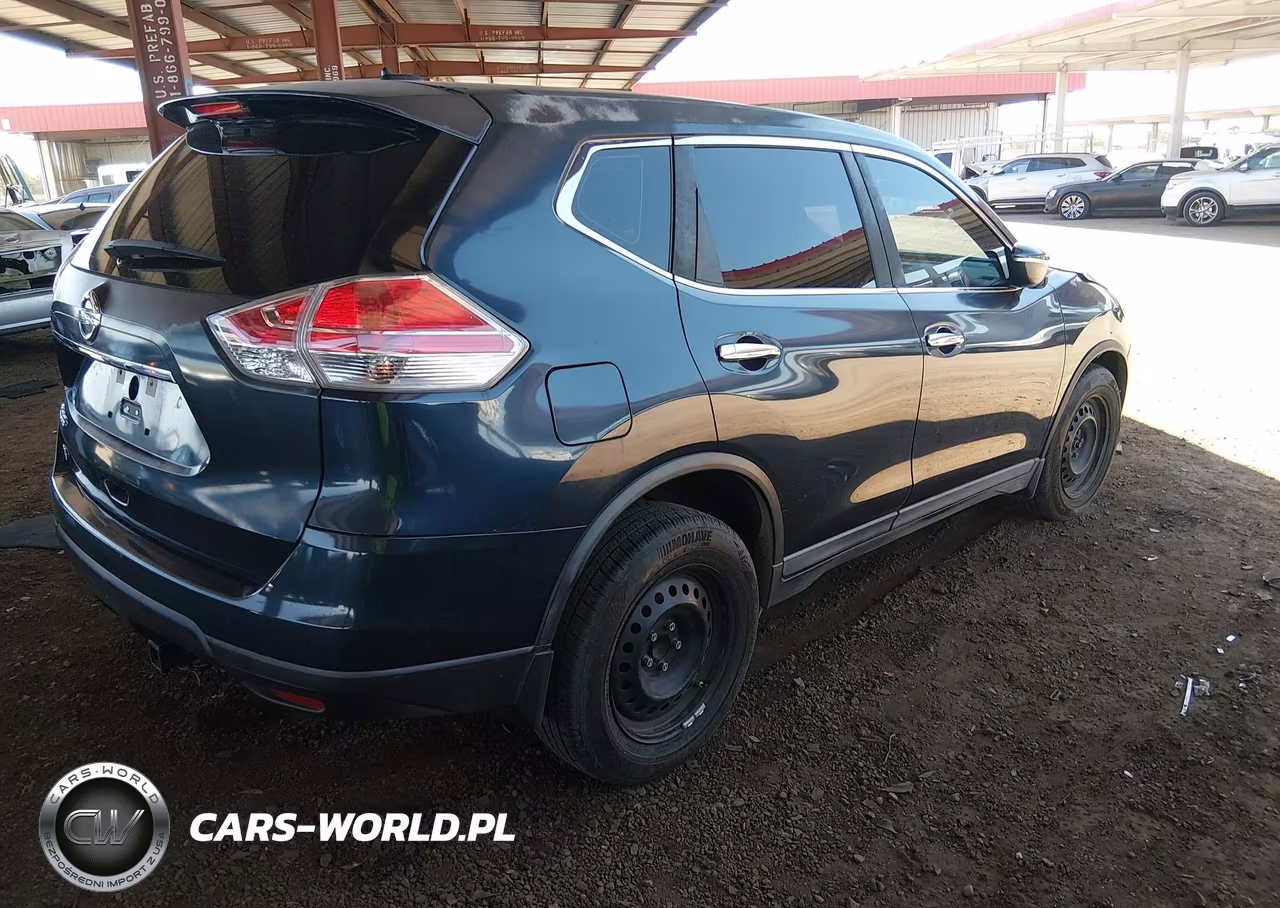 2015 Nissan Rogue S VIN:KNMAT2MT0FP578806 - 4