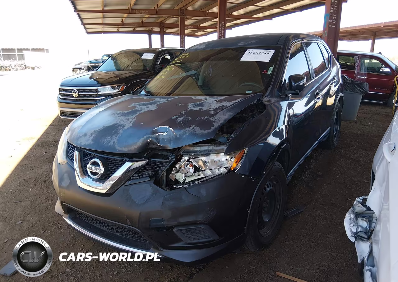 2015 Nissan Rogue S VIN:KNMAT2MT0FP578806 - 6