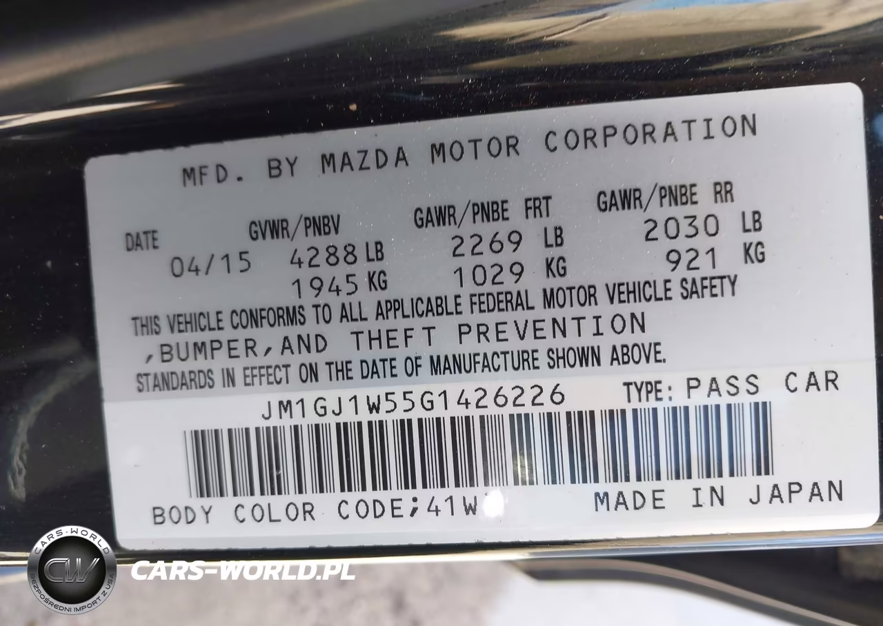 2016 Mazda Mazda6 I Grand Touring VIN:JM1GJ1W55G1426226 - 9