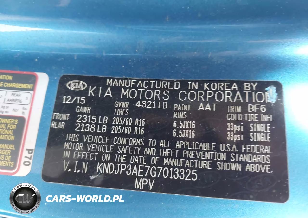 2016 Kia Soul Ev VIN:KNDJP3AE7G7013325 - 9