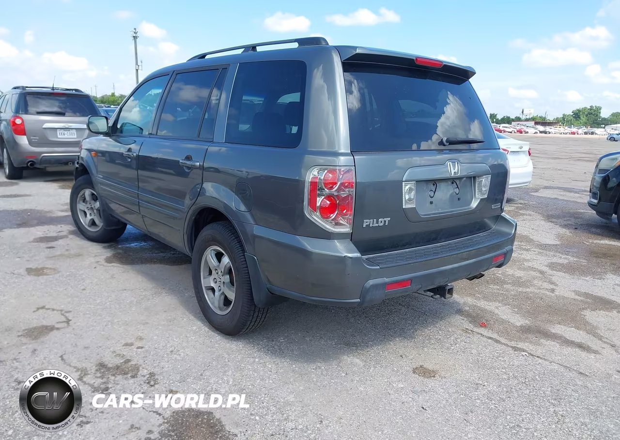 2007 Honda Pilot Ex VIN:2HKYF18457H502417 - 3
