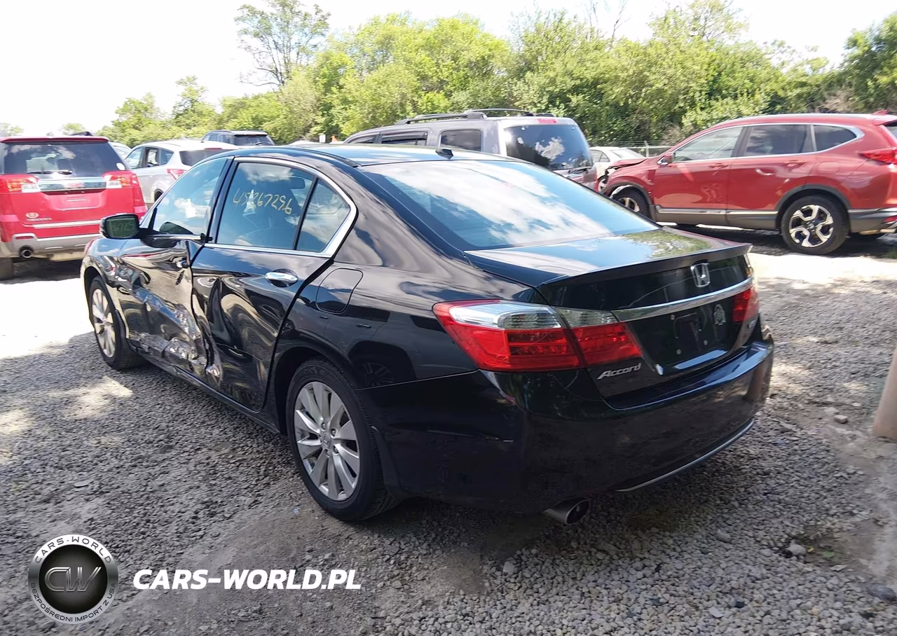 2015 Honda Accord Ex-L V-6 VIN:1HGCR3F87FA016573 - 3