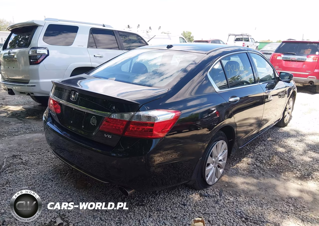 2015 Honda Accord Ex-L V-6 VIN:1HGCR3F87FA016573 - 4