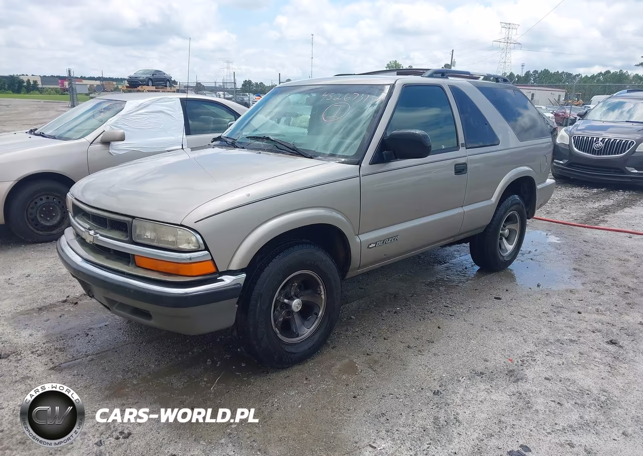 2001 Chevrolet Blazer Ls VIN:1GNCS18W31K148369 - 2
