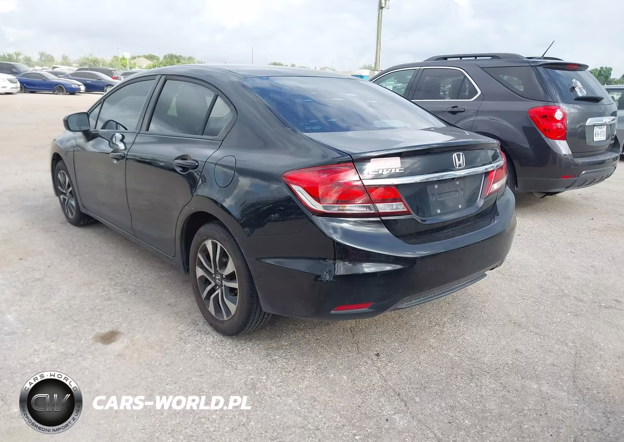 2014 Honda Civic Ex VIN:19XFB2F84EE003267 - 3