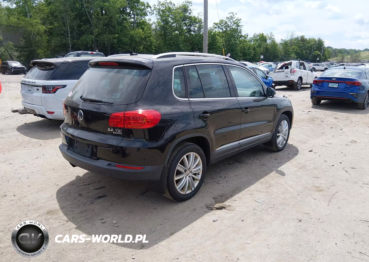 2015 Volkswagen Tiguan Sel VIN:WVGBV7AX9FW572085 - 4
