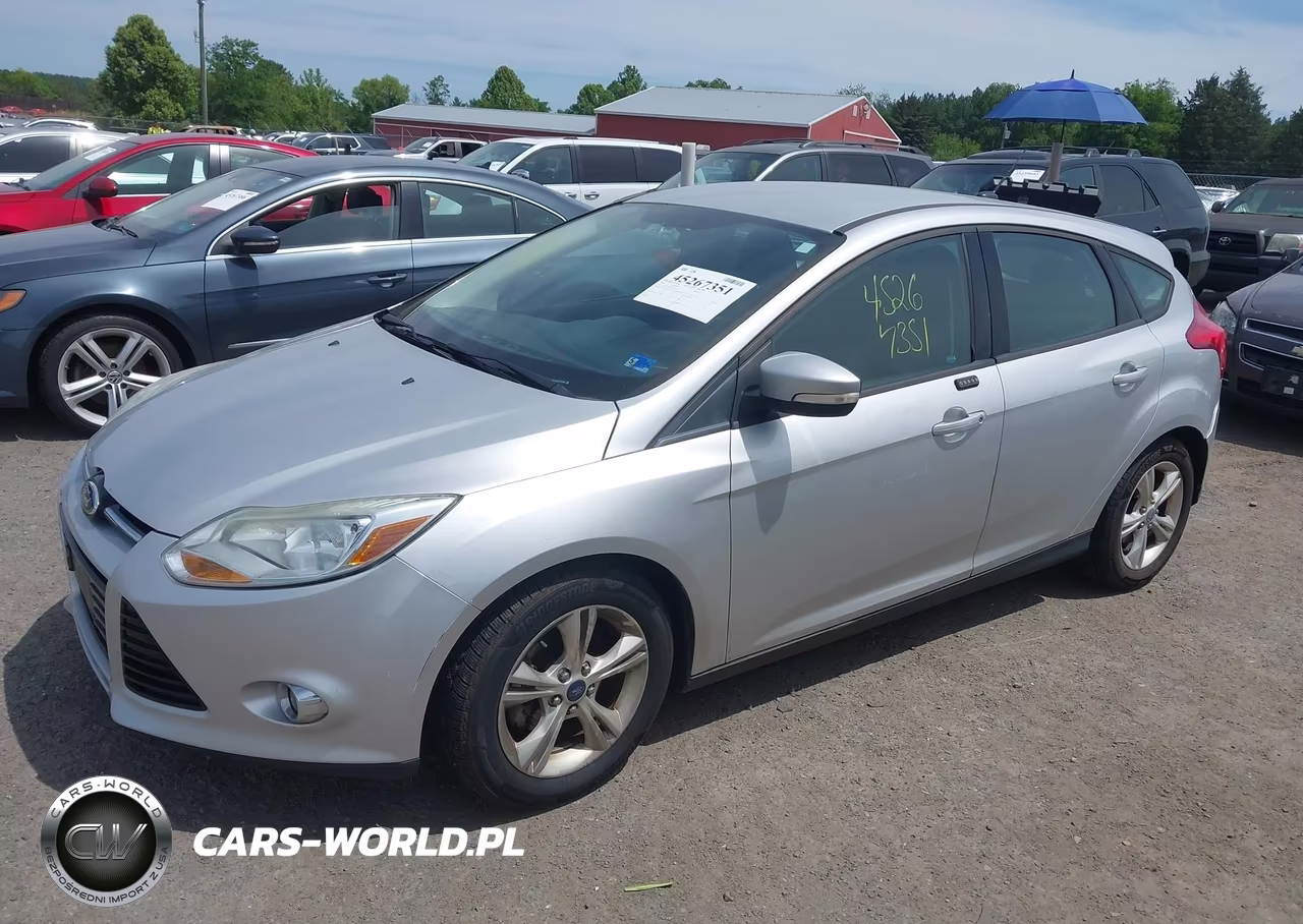 2012 Ford Focus Se VIN:1FAHP3K2XCL462735 - 2