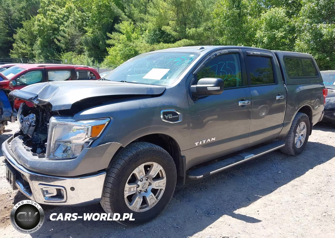 2017 Nissan Titan Platinum Reserve-Pro-4X-S-Sl-Sv VIN:1N6AA1E50HN500232 - 2