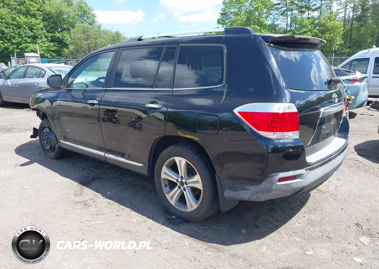 2013 Toyota Highlander Limited V6 VIN:5TDDK3EH5DS217297 - 3