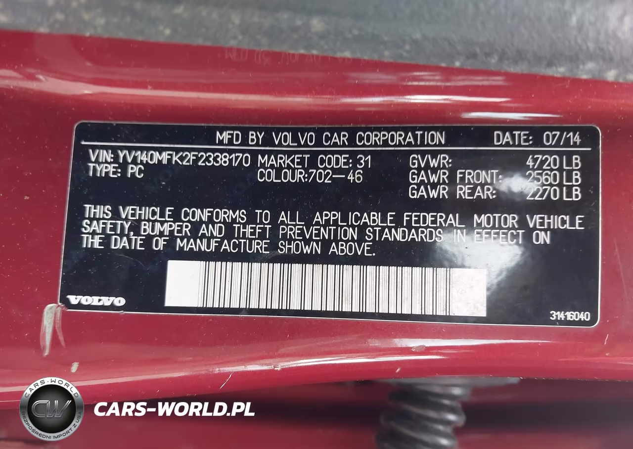 2015 Volvo S60 T5 Premier VIN:YV140MFK2F2338170 - 9