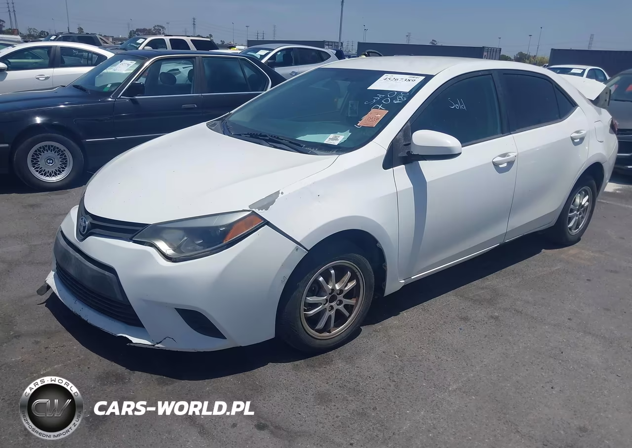 2016 Toyota Corolla L VIN:5YFBURHE9GP431700 - 2